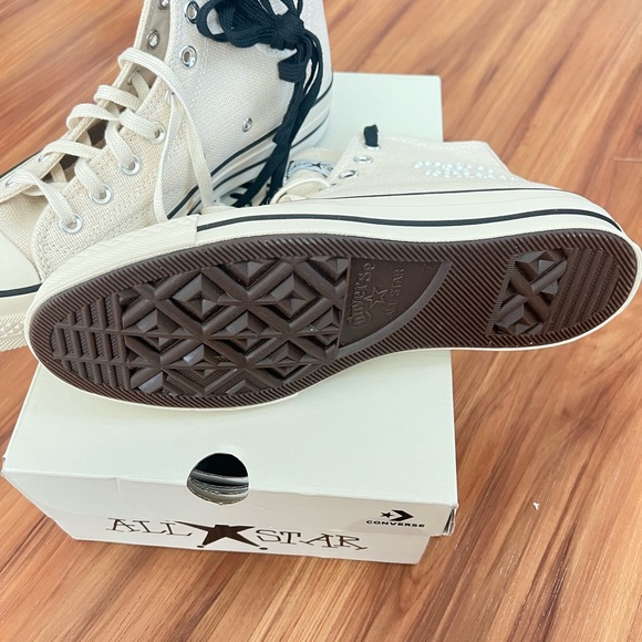 NIB Stussy x Converse collab high top sneakers - Picture 5 of 6